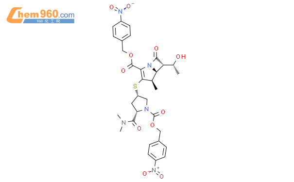 Meropenem p-nitrobenzyl diester