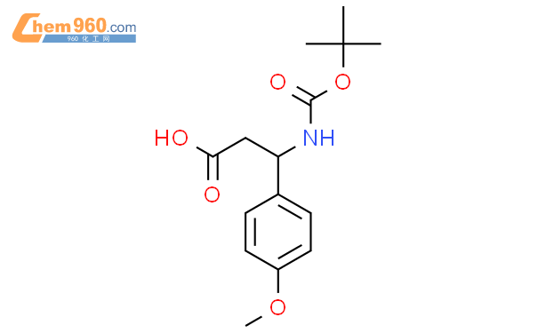 3-((tert-Butoxycarbonyl)amino)-3-(4-methoxyphenyl)propanoic acid