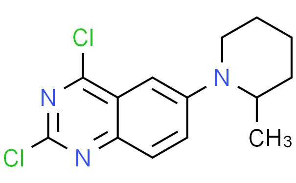 2,4-Dichloro-6-(2-methyl-piperidin-1-yl)-quinazoline