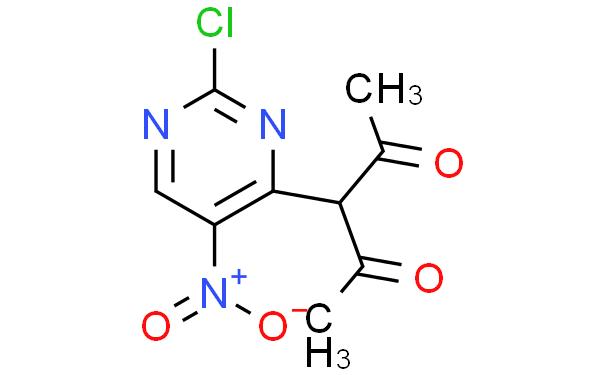 2,4-Pentanedione, 3-(2-chloro-5-nitro-4-pyrimidinyl)-