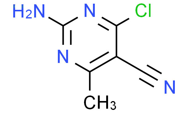 2-氨基-4-氯-6-甲基嘧啶-5-甲腈